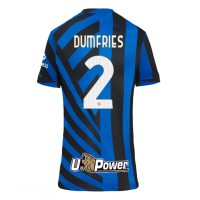 Dres Inter Milan Denzel Dumfries #2 Domáci pre Ženy 2024-25 Krátky Rukáv